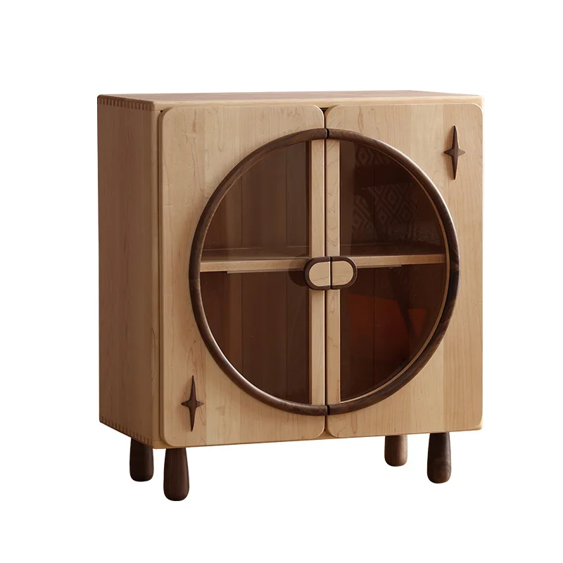 Children's bedroom small wardrobe multi-functional combination bookcase all solid wood display cabinet
Children's bedroom small wardrobe multi-functional combination bookcase all solid wood display cabinet