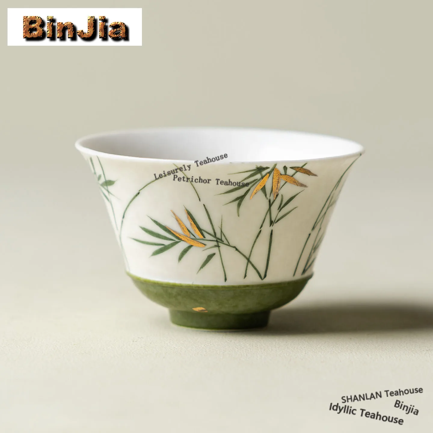 60ml Hand-painted Green Plum Blossom Teacup Japanese Tea Bowl Mug Tea-tasting Meditation Cup Jianzhan Master Cups Tea Items Gift
60ml Hand-painted Green Plum Blossom Teacup Japanese Tea Bowl Mug Tea-tasting Meditation Cup Jianzhan Master Cups Tea Items Gift