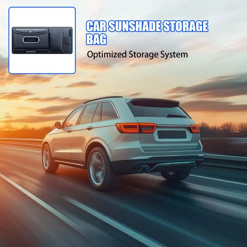 Sun Visor Organizer Auto Visor Holder For Cards Auto Sunvisor Organizer Pouch Sunglasses Eyeglass Holder Clip For Vehicles
Sun Visor Organizer Auto Visor Holder For Cards Auto Sunvisor Organizer Pouch Sunglasses Eyeglass Holder Clip For Vehicles