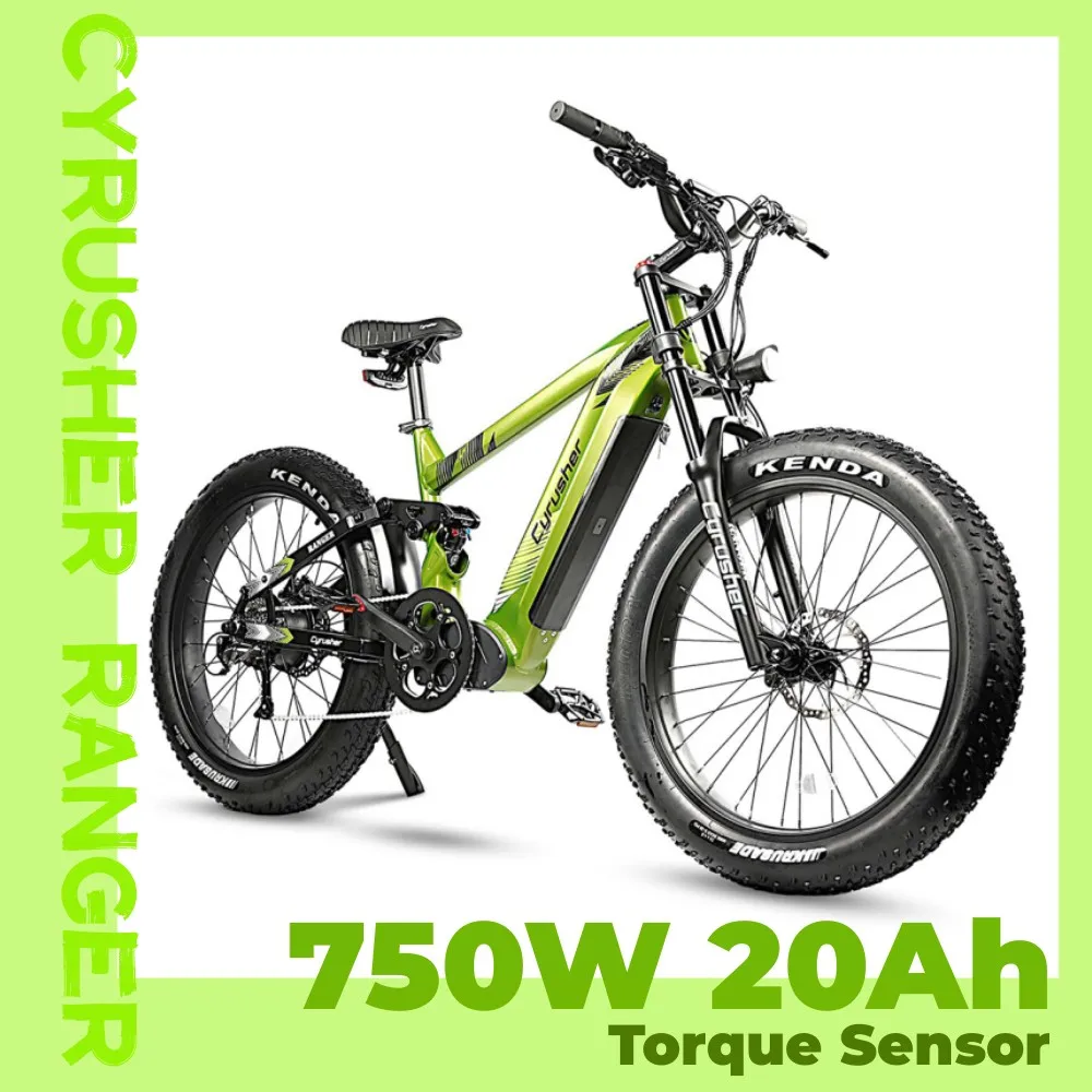 Cyrusher Ranger New High-Capacity Battery with Color LCD Screen and Two-Color Frame for Electric Bicycle E-Bike
Cyrusher Ranger New High-Capacity Battery with Color LCD Screen and Two-Color Frame for Electric Bicycle E-Bike