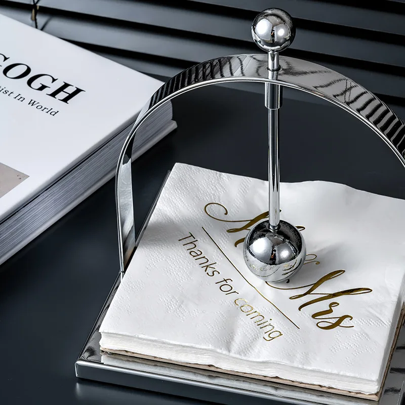 Simple Stand up Paper Towel Holder Square Table Napkin Stand Stainless Steel Restaurant Tissue Holder Nordic Style Storage Rack
Simple Stand up Paper Towel Holder Square Table Napkin Stand Stainless Steel Restaurant Tissue Holder Nordic Style Storage Rack