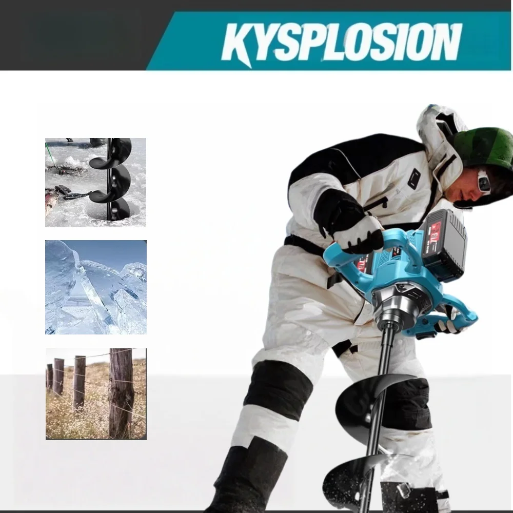 For Makita 18v BatteryIce Drill Cordless Drill Ice Fishing Drill DiameterDepth Ice Auger Outdoor Winter Fishing brushless
For Makita 18v BatteryIce Drill Cordless Drill Ice Fishing Drill DiameterDepth Ice Auger Outdoor Winter Fishing brushless