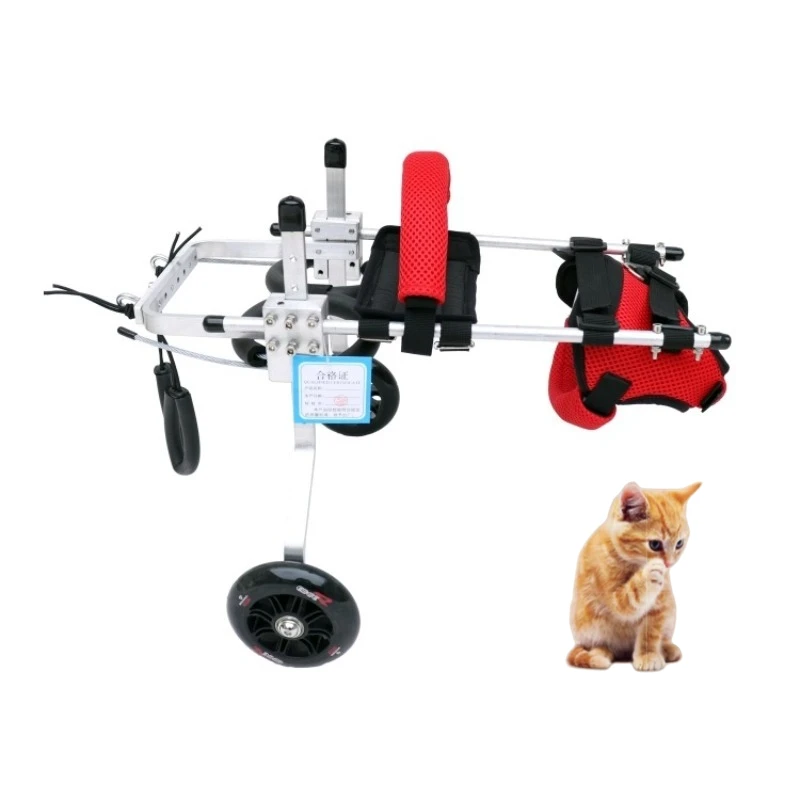 Инвалидная коляска Feline с задней поддержкой, легкая тележка для парализу заднего ноги и травм позвоночника | Реабилитационное средство для кошек и котят
Инвалидная коляска Feline с задней поддержкой, легкая тележка для парализу заднего ноги и травм позвоночника | Реабилитационное средство для кошек и котят