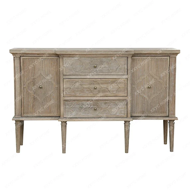 DVNew arrive Country Style White Oak Carved Storage Cabinet Living Room Dining Room Sideboard Cabinet Homestay Bowl Cabin
DVNew arrive Country Style White Oak Carved Storage Cabinet Living Room Dining Room Sideboard Cabinet Homestay Bowl Cabin