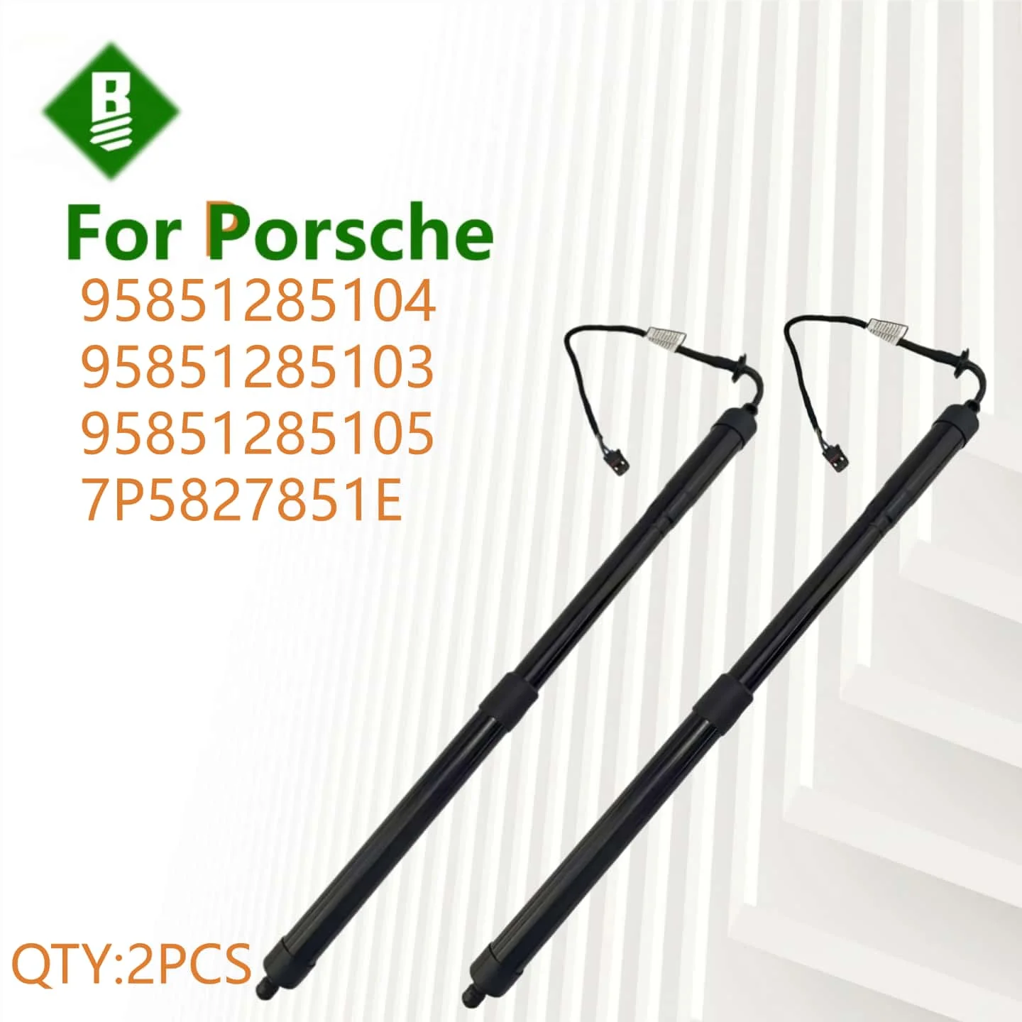 2PCS Trunk Support Bar for 2011-2014 Porsche Cayenne 95851285104 95851285105 95851285103 7P5827851E
2PCS Trunk Support Bar for 2011-2014 Porsche Cayenne 95851285104 95851285105 95851285103 7P5827851E