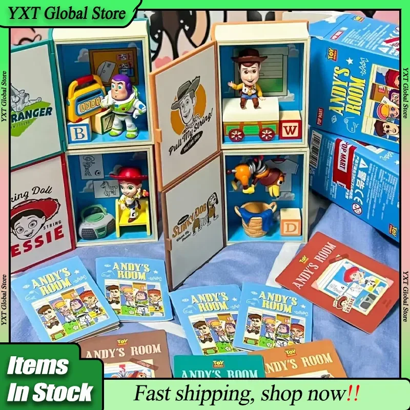 Popmart Toy Story Andy's Room Series Blind Box Cute Woody Buzee Аниме Фигурка Jessie Mystery Box Kawaii Украшение комнаты Рождественский подарок
Popmart Toy Story Andy's Room Series Blind Box Cute Woody Buzee Аниме Фигурка Jessie Mystery Box Kawaii Украшение комнаты Рождественский подарок
