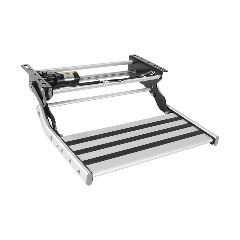 12V Electric Single-Layer RV Step Telescopic Folding Stair with LED Aluminum Heavy-Duty 200kg for Caravan Camper Motorhome
12V Electric Single-Layer RV Step Telescopic Folding Stair with LED Aluminum Heavy-Duty 200kg for Caravan Camper Motorhome