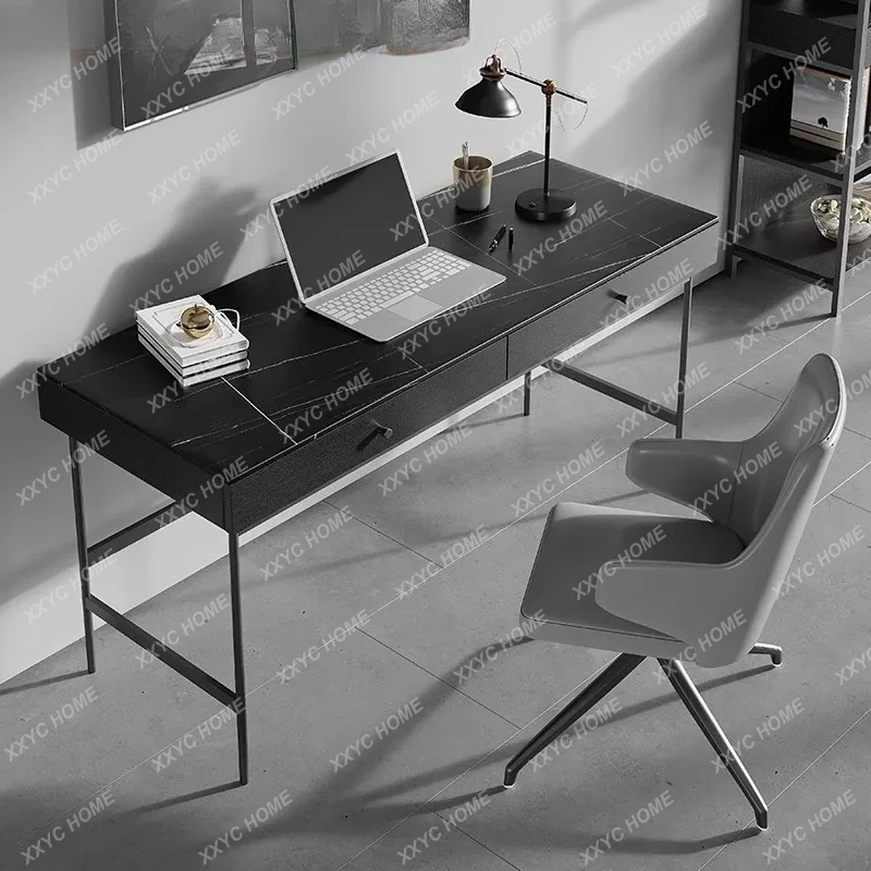 L minimalist rock slab desk solid wood simple modern home desktop computer desk
L minimalist rock slab desk solid wood simple modern home desktop computer desk
