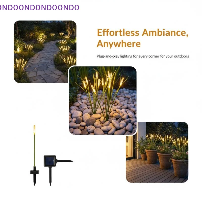 LED Solar Reed Garden Lights Outdoor Waterproof Swaying Decorative Lamp Outside Landscape Lighting For Patio Yard Pathway
LED Solar Reed Garden Lights Outdoor Waterproof Swaying Decorative Lamp Outside Landscape Lighting For Patio Yard Pathway