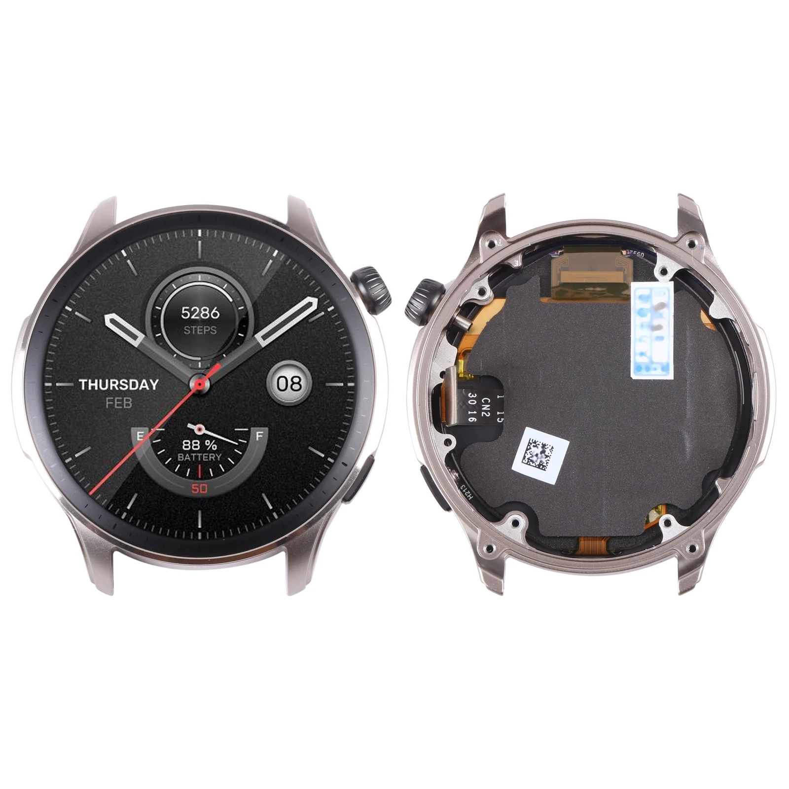 For Amazfit GTR 4 Original LCD Screen Digitizer Full Assembly with Frame Watch Display LCD Screen Repair Replacement Part
For Amazfit GTR 4 Original LCD Screen Digitizer Full Assembly with Frame Watch Display LCD Screen Repair Replacement Part