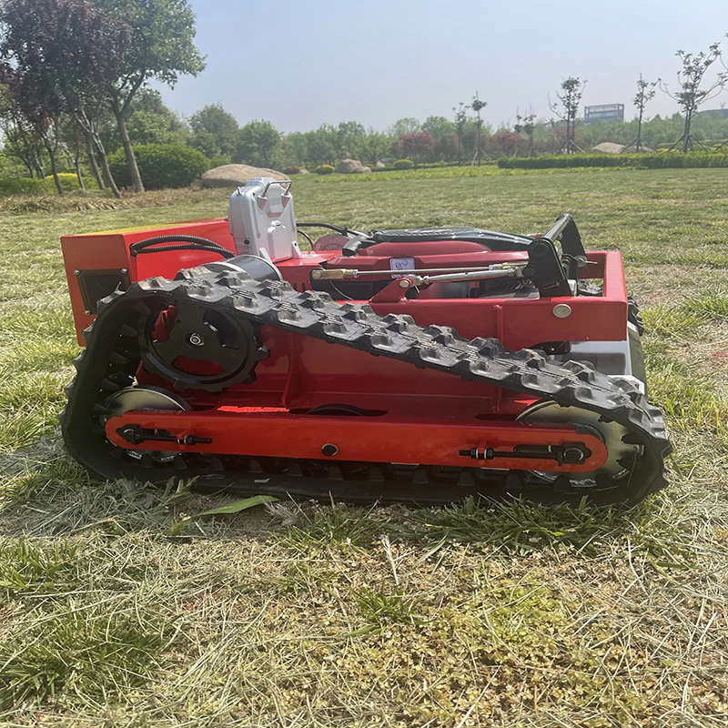 Crawler Robot Lawn Mower 7.5HP | Remote Control Automatic Grass Cutting Machine | Slope Garden Mower Low Price CE Certified
Crawler Robot Lawn Mower 7.5HP | Remote Control Automatic Grass Cutting Machine | Slope Garden Mower Low Price CE Certified