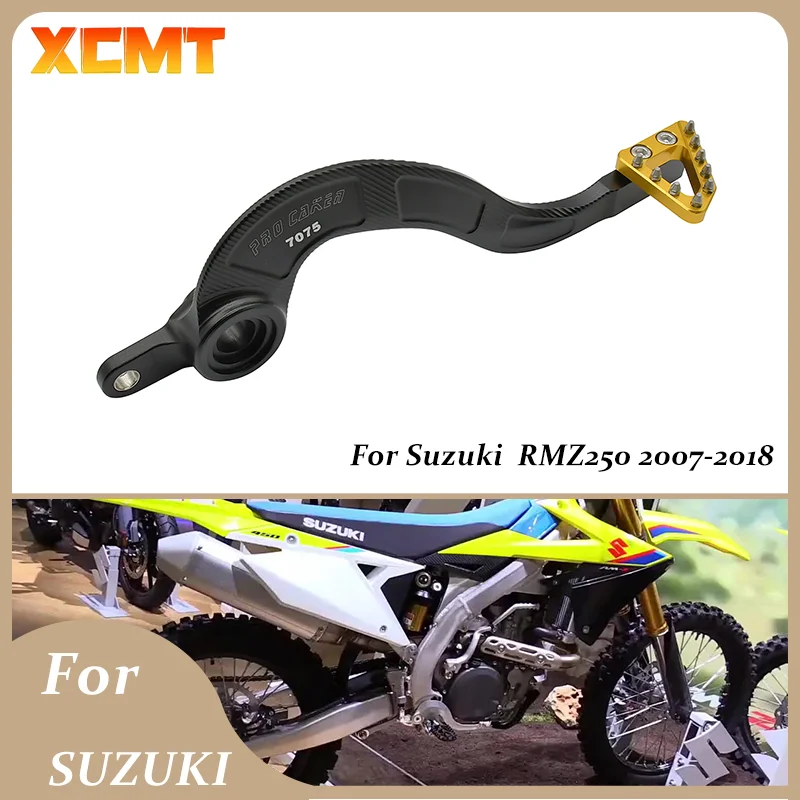 Rear Foot Brake Pedal Lever For Suzuki RMZ250 2007-2018 Motorcycle CNC Aluminum
Rear Foot Brake Pedal Lever For Suzuki RMZ250 2007-2018 Motorcycle CNC Aluminum