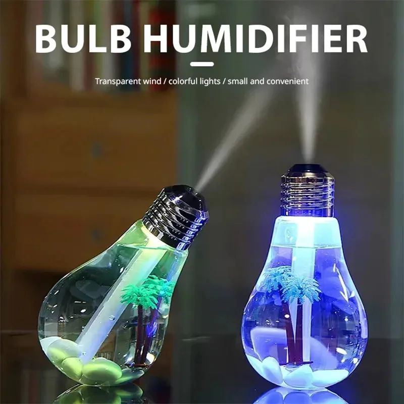 Mute Small USB Bulb Humidifier Desktop Colorful Night Light Humidifier Car usb Aromatherapy Atomizer diffuser
Mute Small USB Bulb Humidifier Desktop Colorful Night Light Humidifier Car usb Aromatherapy Atomizer diffuser
