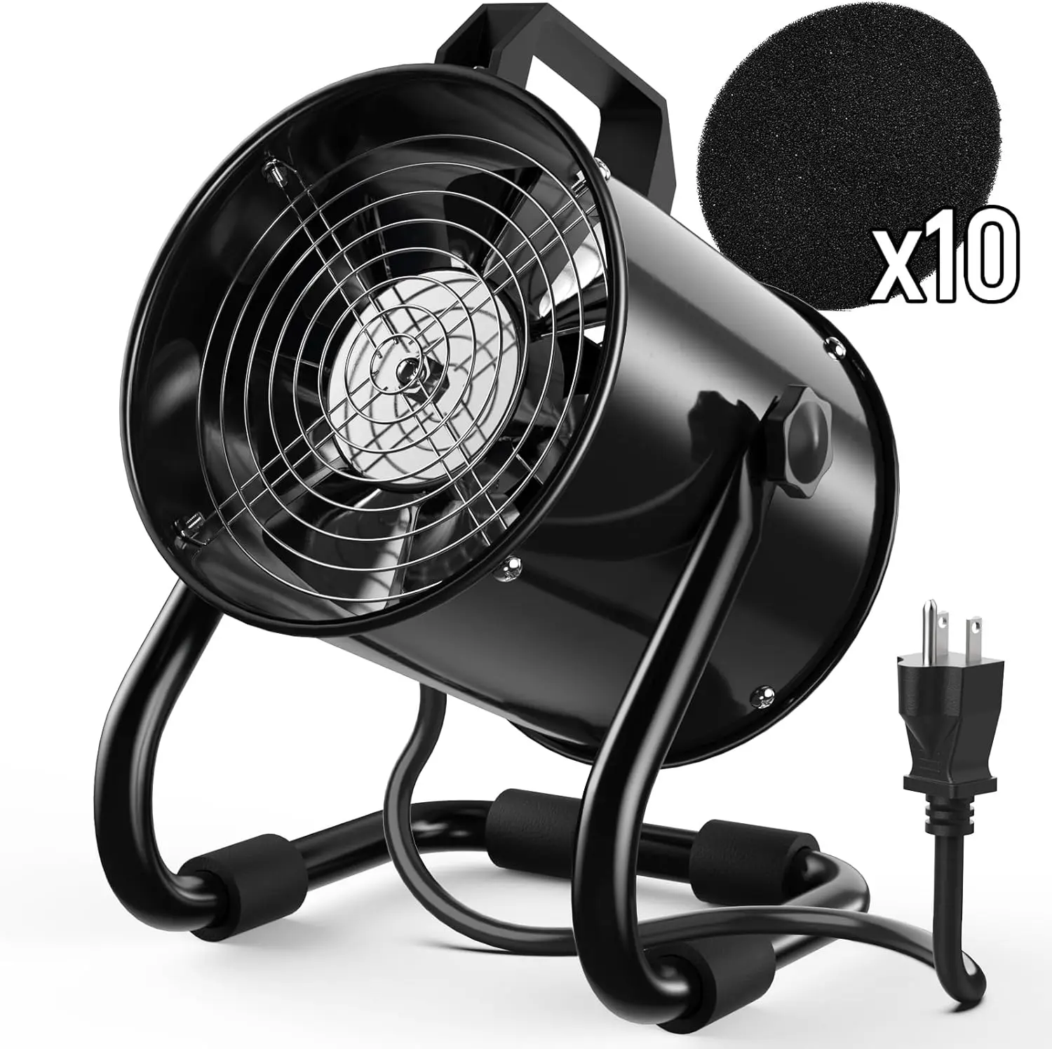 Portable Range Hood 6 Inch Portable Kitchen Exhaust Fan 350 CFM Strong Wind with 10 Activated Charcoal Filter Reusable Aluminum
Portable Range Hood 6 Inch Portable Kitchen Exhaust Fan 350 CFM Strong Wind with 10 Activated Charcoal Filter Reusable Aluminum