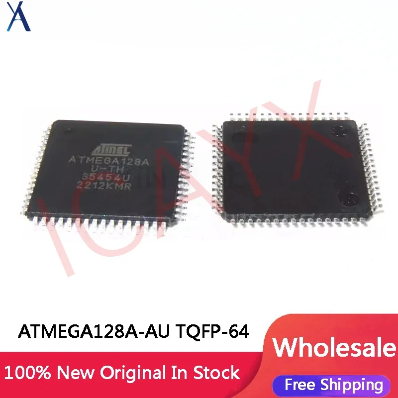 5-100Pcs ATMEGA128A TQFP-64 ATMEGA128A-AU ATMEGA128A-AUR AVR microcontroller IC Chip In Stock Wholesale
5-100Pcs ATMEGA128A TQFP-64 ATMEGA128A-AU ATMEGA128A-AUR AVR microcontroller IC Chip In Stock Wholesale