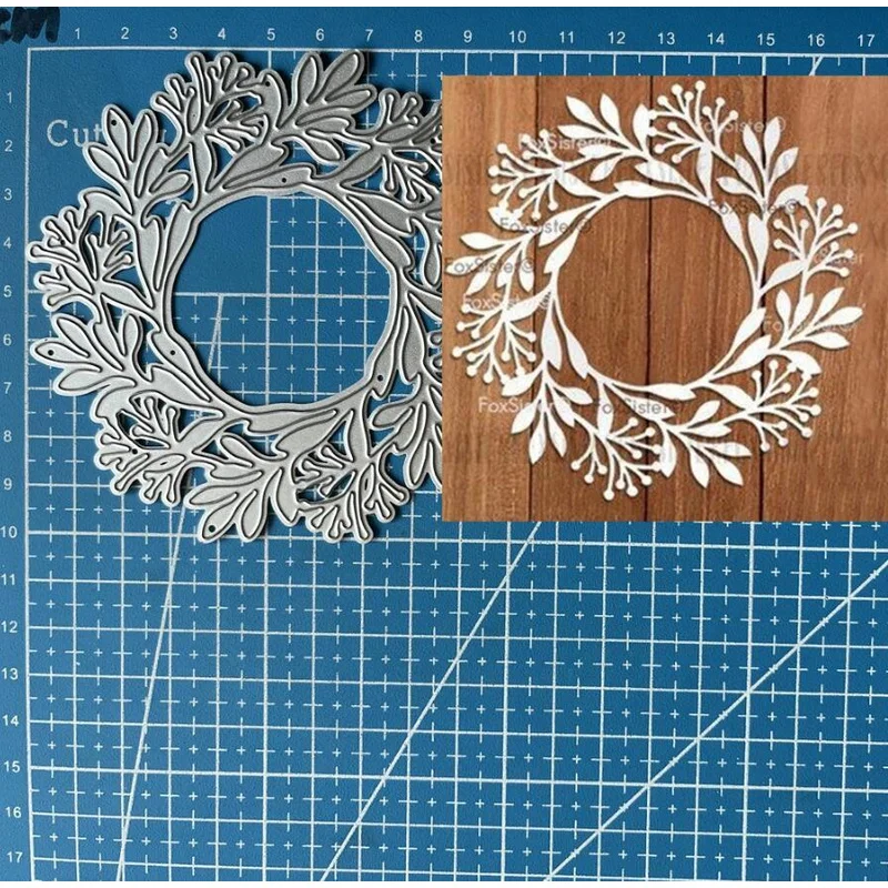 Metal Cutting Dies Leaf Wreath Scrapbooking Embossing Album Card Crafts Stencils
Metal Cutting Dies Leaf Wreath Scrapbooking Embossing Album Card Crafts Stencils