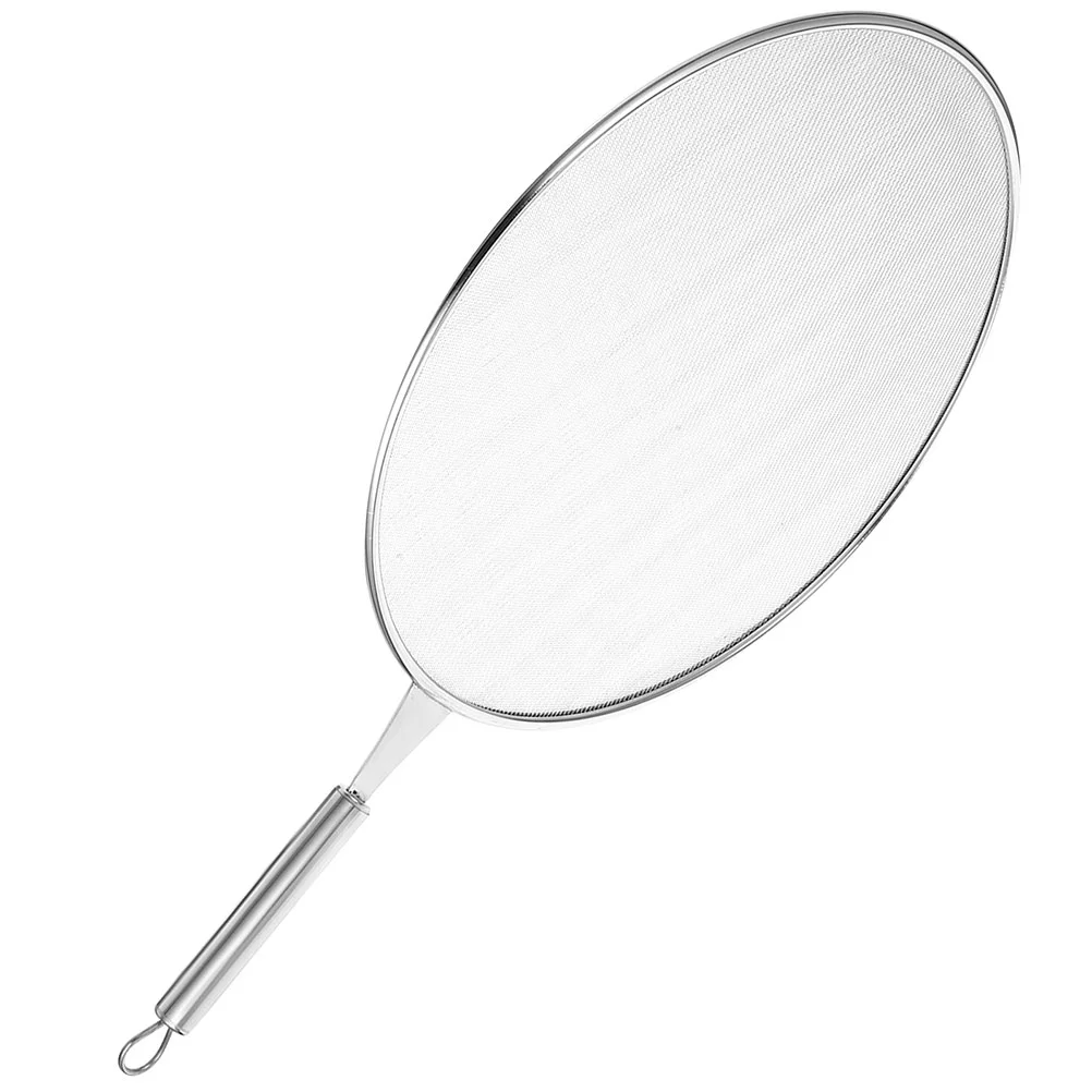 Frying Pan Splatter Guard Fine Mesh Stainless Steel Cooking Guards for Screen Shield
Frying Pan Splatter Guard Fine Mesh Stainless Steel Cooking Guards for Screen Shield