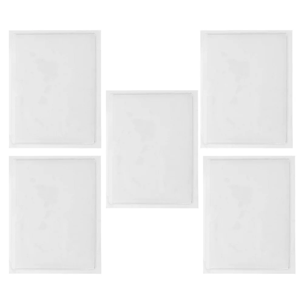 5pcs Clear Card Sleeves Self Adhesive Pockets for Shop Business Labels Protective Reusable Index Holders Memo Souvenir
5pcs Clear Card Sleeves Self Adhesive Pockets for Shop Business Labels Protective Reusable Index Holders Memo Souvenir