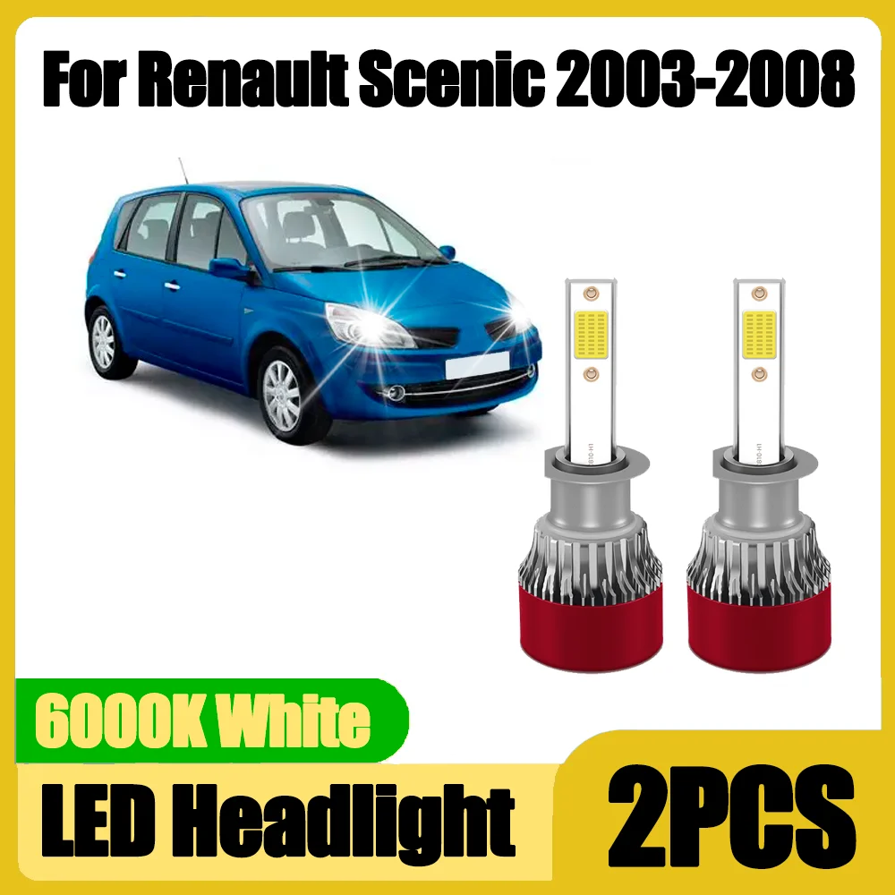 Canbus Auto Head Lamps 6000K White LED Headlight 20000LM Car Lights 20000LM 12V For Renault Scenic 2003 2004 2005 2006 2007 2008
Canbus Auto Head Lamps 6000K White LED Headlight 20000LM Car Lights 20000LM 12V For Renault Scenic 2003 2004 2005 2006 2007 2008