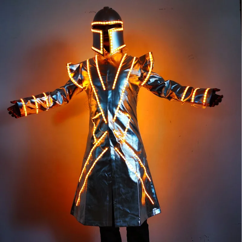 Radiant LED Glow-Robe Illuminate the Bar Scene Light UP Wine Cham-pagne Service Costumes Suit Glowing Bar Performance Clothing
Radiant LED Glow-Robe Illuminate the Bar Scene Light UP Wine Cham-pagne Service Costumes Suit Glowing Bar Performance Clothing