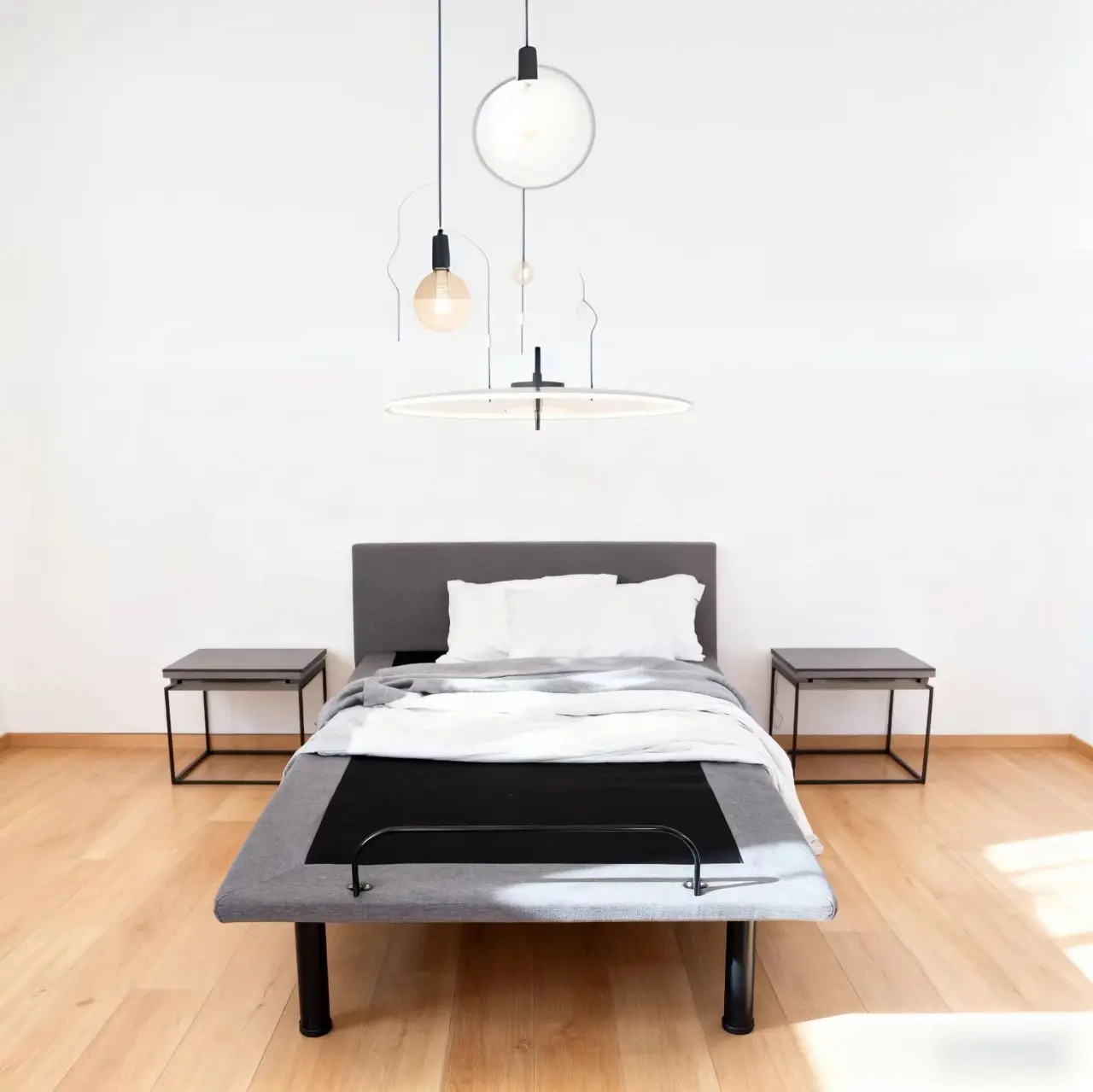 External Smart Bed Frame Bedroom Hotel Electric Bed Frame Adjustable Modern Bed Frame
External Smart Bed Frame Bedroom Hotel Electric Bed Frame Adjustable Modern Bed Frame