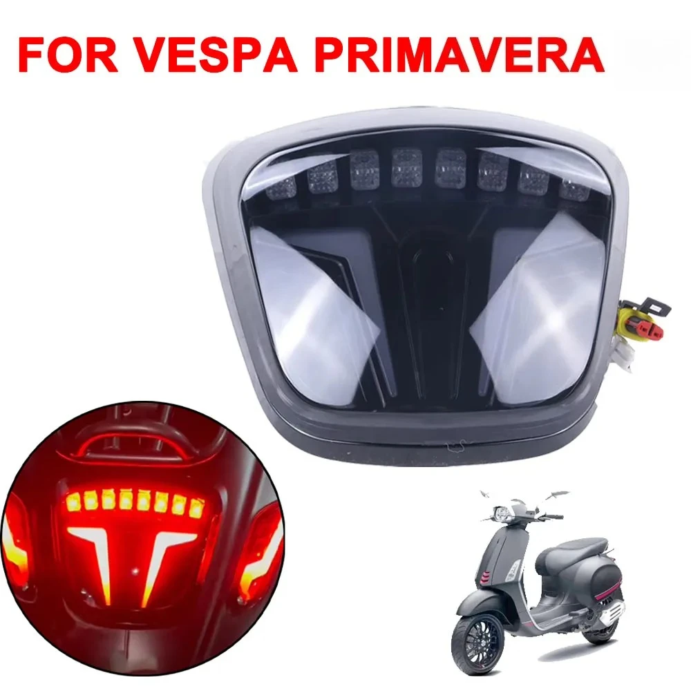 For Vespa Sprint Primavera 150 Motorcycle Part Running Light Tail Light LED Brake Turn Signal Rear Light Low Profile Taillight
For Vespa Sprint Primavera 150 Motorcycle Part Running Light Tail Light LED Brake Turn Signal Rear Light Low Profile Taillight