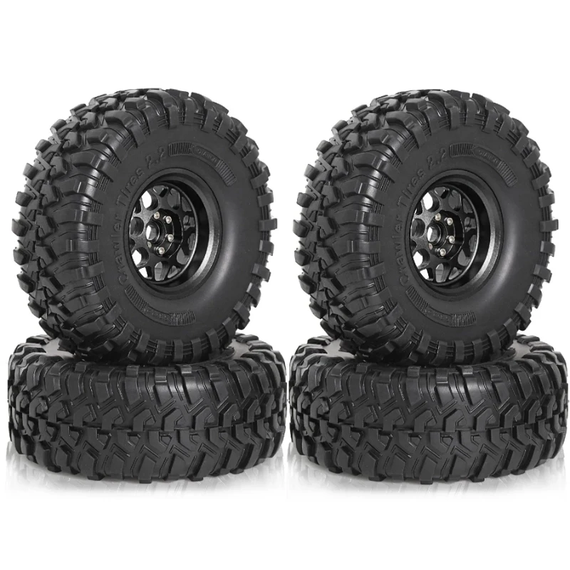4pcs 132mm Metal 2.2" Beadlock Wheel Rim Tire for 1/10 RC Crawler Car Axial SCX10 Wraith RR10 Capra Traxxas TRX4 YK4082 YK4083
4pcs 132mm Metal 2.2" Beadlock Wheel Rim Tire for 1/10 RC Crawler Car Axial SCX10 Wraith RR10 Capra Traxxas TRX4 YK4082 YK4083