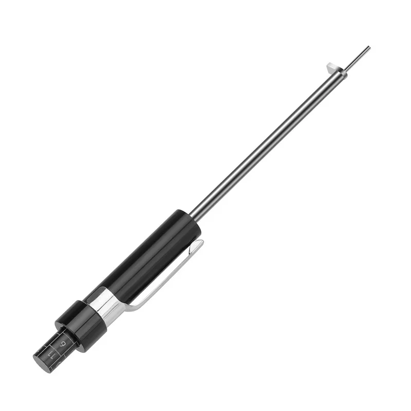 CR 1pc Black Car Brake Pad Inspection Pen Ruler Brake Pad Measuring Tool Suitable For 6mm / 0.2 Inch Thickness, Brake Pad Gauge
CR 1pc Black Car Brake Pad Inspection Pen Ruler Brake Pad Measuring Tool Suitable For 6mm / 0.2 Inch Thickness, Brake Pad Gauge