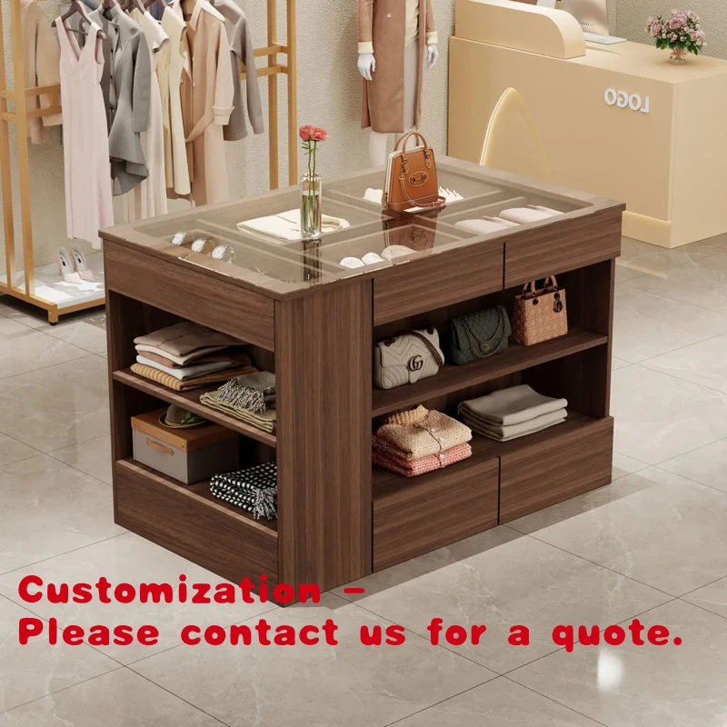 custom.Modern Luxury Double-Sided Solid Wood Jewelry Display Cabinet Island Storage Sideboard with Adjustable Height Living
custom.Modern Luxury Double-Sided Solid Wood Jewelry Display Cabinet Island Storage Sideboard with Adjustable Height Living