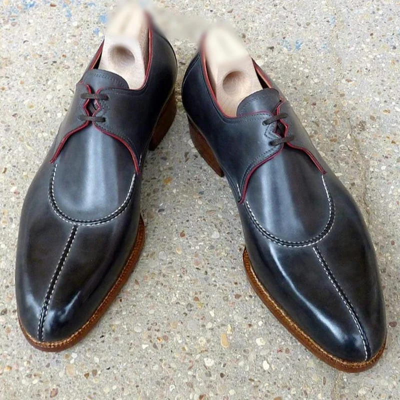 Black Lace Up Matte Men Shoes Men's Dress Shoes Leather Pumps High Quality Party Shoes Fashion Big Size 48 Zapatillas Mujer
Black Lace Up Matte Men Shoes Men's Dress Shoes Leather Pumps High Quality Party Shoes Fashion Big Size 48 Zapatillas Mujer
