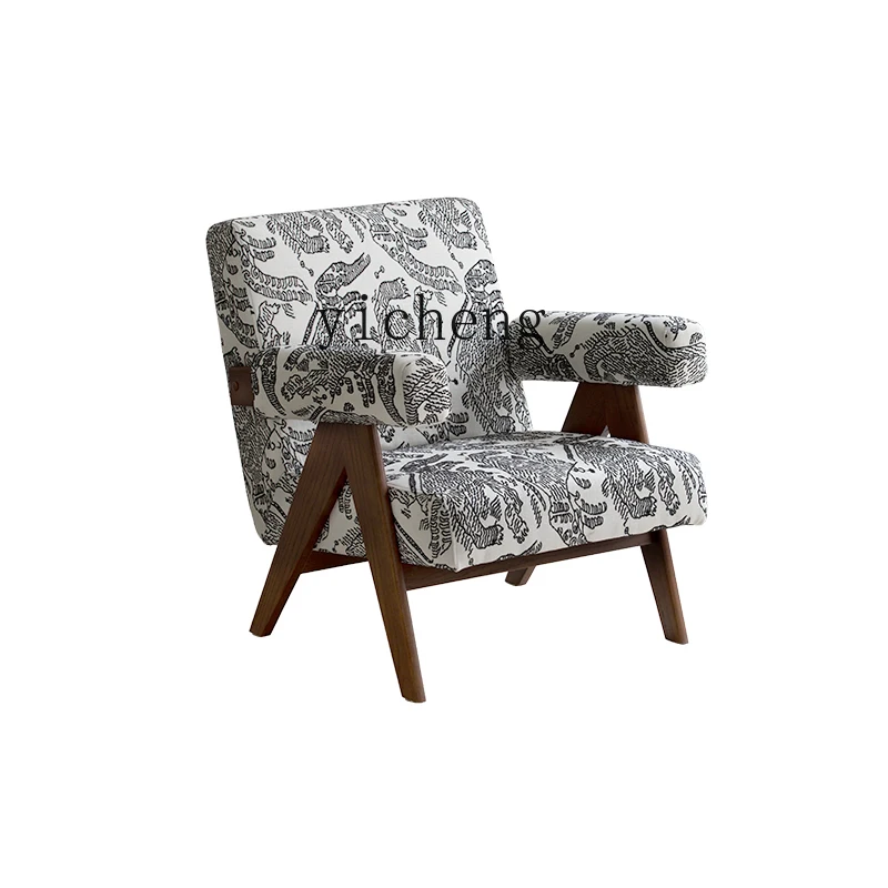 XL Retro Single-Seat Sofa Chair Single Sofa Minimalist Balcony Wooden Lounge Chair
XL Retro Single-Seat Sofa Chair Single Sofa Minimalist Balcony Wooden Lounge Chair