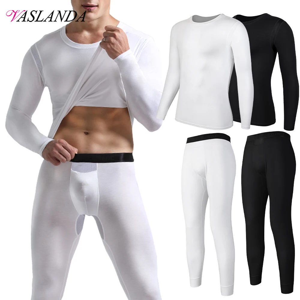Термобелье Long Johns, мужская зимняя одежда, бесшовное многослойное теплое белье, модный комплект термоодежды, мужской комплект из 2 предметов
Термобелье Long Johns, мужская зимняя одежда, бесшовное многослойное теплое белье, модный комплект термоодежды, мужской комплект из 2 предметов