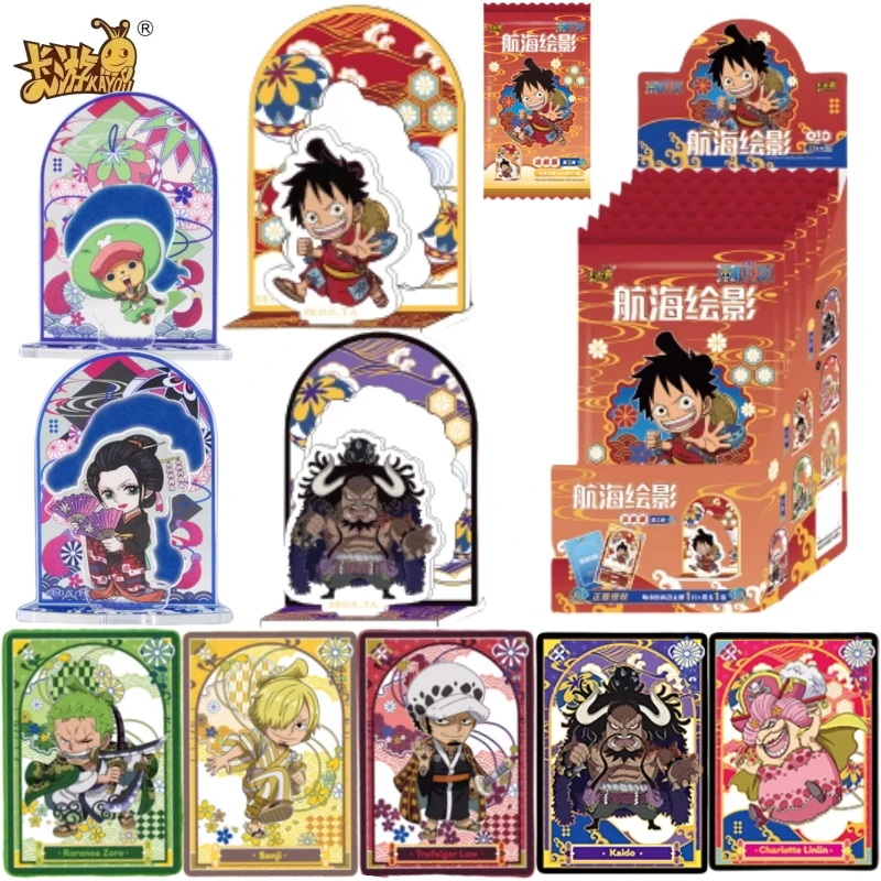 KAYOU One Piece Stand Nautical Picture Voyage Edition Genuine Acrylic Toy Ornament Peripheral Collectible Cards Children's Gift
KAYOU One Piece Stand Nautical Picture Voyage Edition Genuine Acrylic Toy Ornament Peripheral Collectible Cards Children's Gift