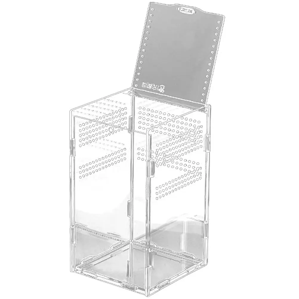 1Set Acrylic Magnetic Clear Reptile Terrarium Nest Box Feeding Habitat for Snake Spider Lizard Pets Detachable Breeders
1Set Acrylic Magnetic Clear Reptile Terrarium Nest Box Feeding Habitat for Snake Spider Lizard Pets Detachable Breeders