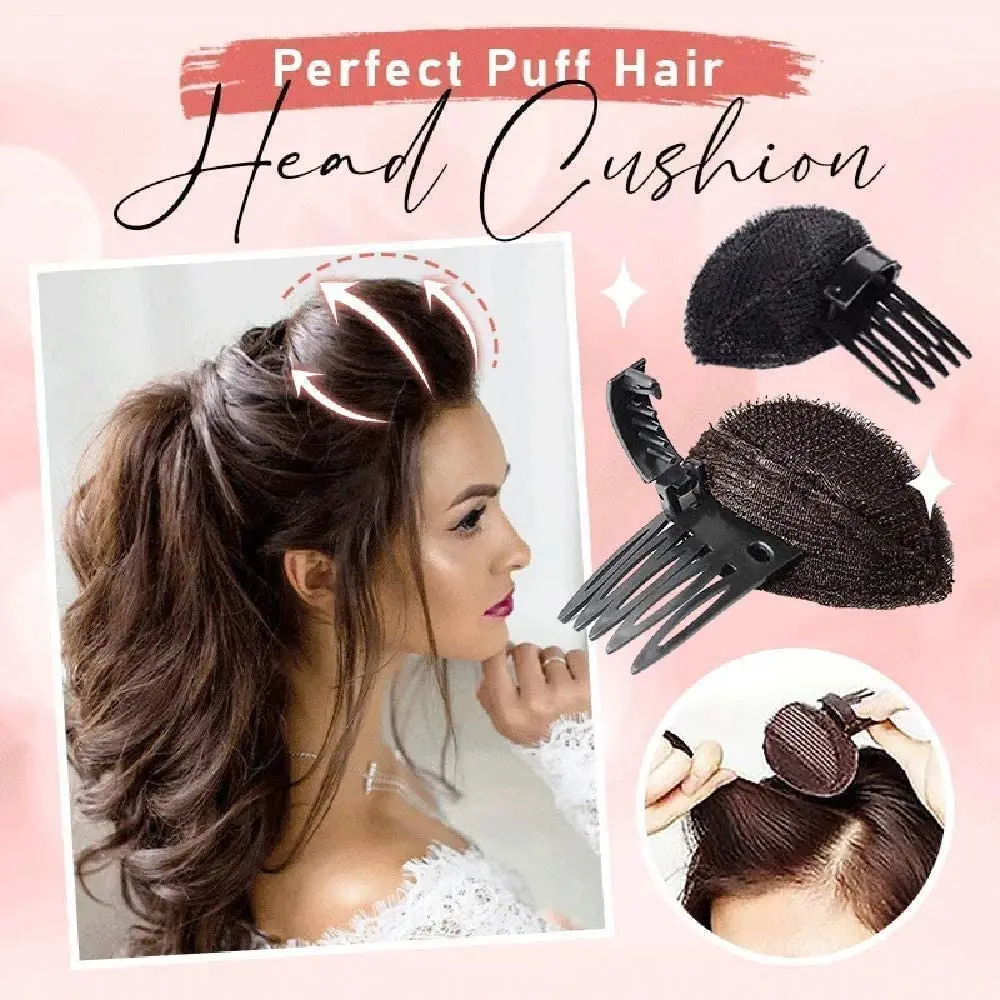 1/4pcs DIY for Women Princess Styling Volume Hair Base Fluffy Bump it Up Puff Hair Head Cushion
1/4pcs DIY for Women Princess Styling Volume Hair Base Fluffy Bump it Up Puff Hair Head Cushion
