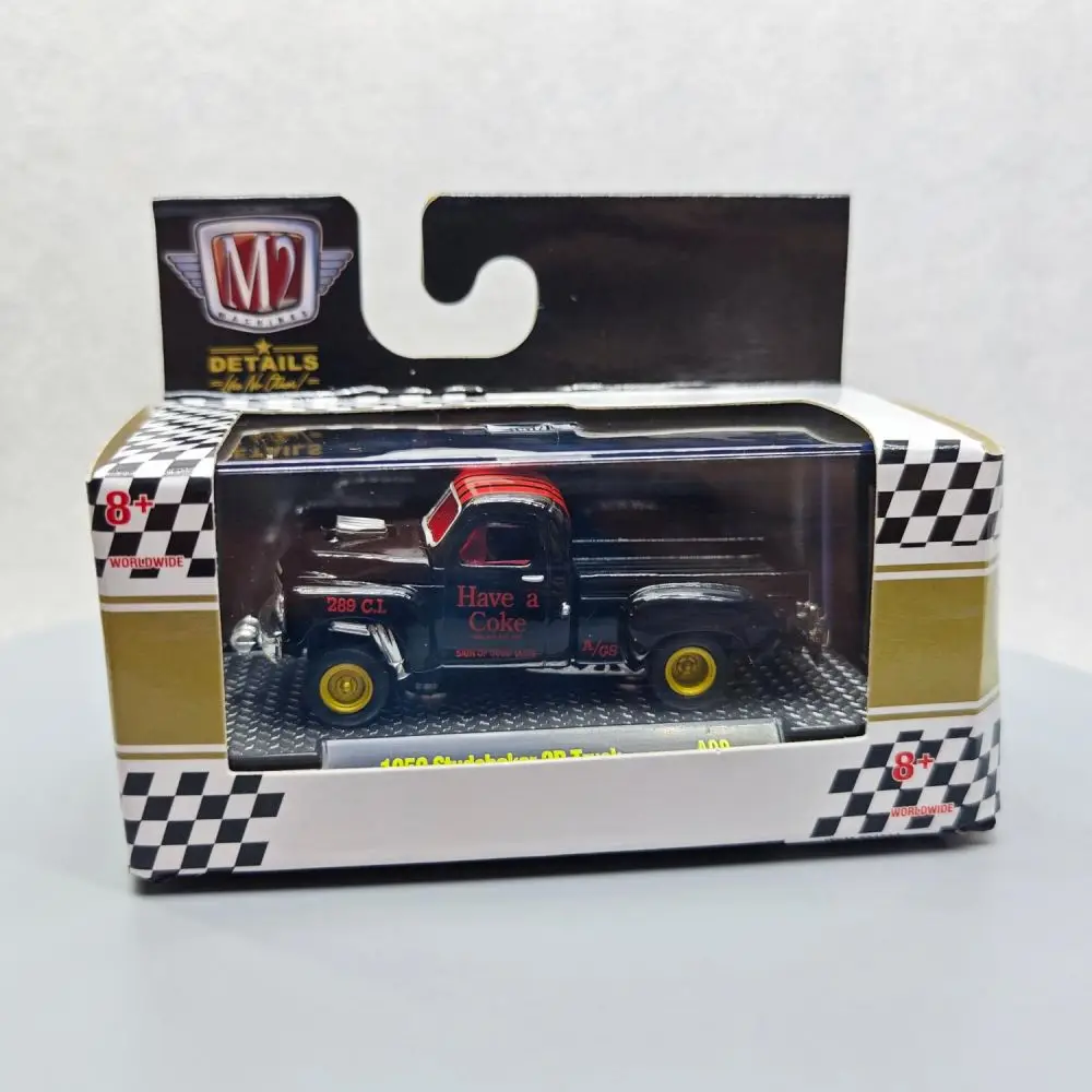 Машины M2 1/64 1950 грузовик Studebaker 2R, черный литой Сплав, модель автомобиля, коллекционный дисплей, подарок
Машины M2 1/64 1950 грузовик Studebaker 2R, черный литой Сплав, модель автомобиля, коллекционный дисплей, подарок