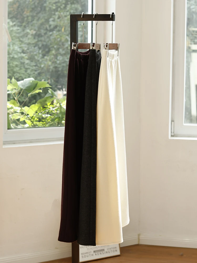 Утепленная длинная юбка из шерстяной смеси с ацетатом, осенне-зимняя, с высокой талией, в художественном стиле, для повседневной носки, женская модная юбка-рыбий хвост
Утепленная длинная юбка из шерстяной смеси с ацетатом, осенне-зимняя, с высокой талией, в художественном стиле, для повседневной носки, женская модная юбка-рыбий хвост