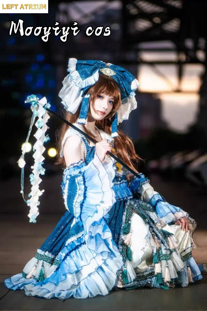 Mooyiyi cos Kochiya Sanae Cosplay costume Halloween Christmas Role Playing Party Comic Women Dress Touhou customized Project
Mooyiyi cos Kochiya Sanae Cosplay costume Halloween Christmas Role Playing Party Comic Women Dress Touhou customized Project
