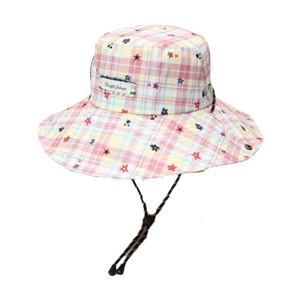 Sweet Star Women Sun Hat Sun Protection Breathable Plaid Fisherman Hat Wide Brim Japanese Style Sunscreen Bucket Hat Beach
Sweet Star Women Sun Hat Sun Protection Breathable Plaid Fisherman Hat Wide Brim Japanese Style Sunscreen Bucket Hat Beach
