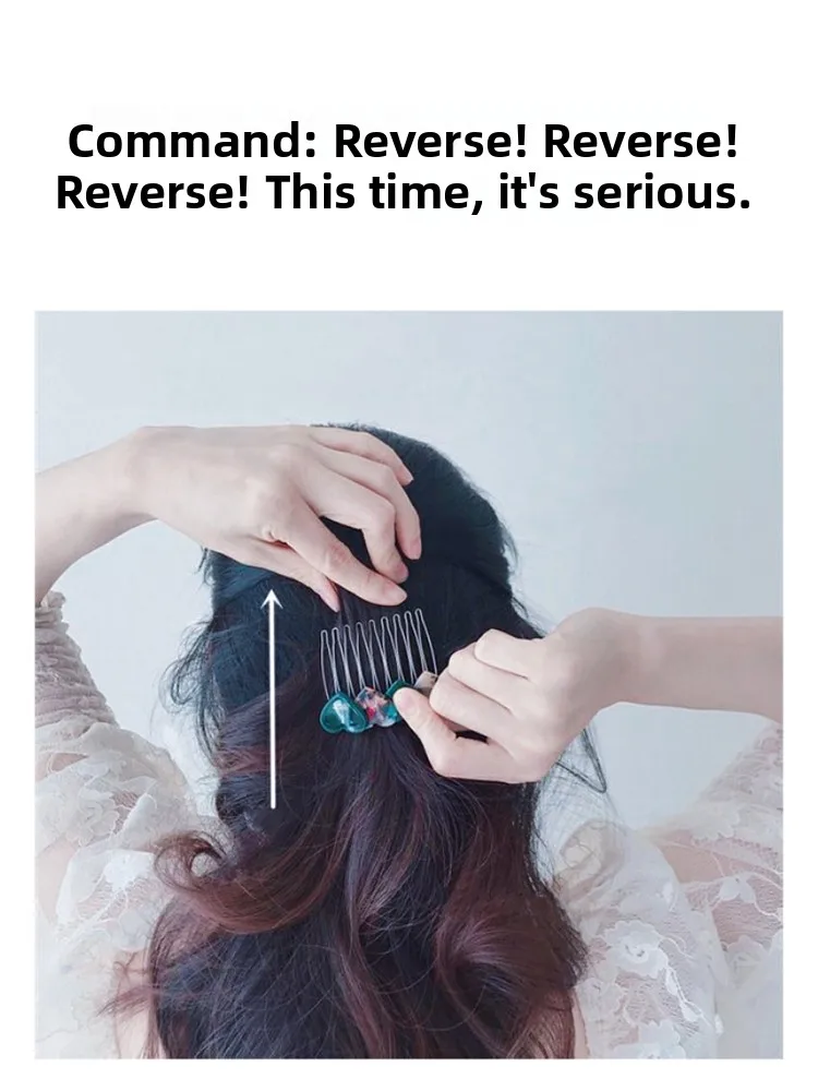 Sweet Heart aped Vintage Hair Comb Women's Side Face Fluffy Bun Sling Hair Accories Girl of Trade Ci/op Beau
Sweet Heart aped Vintage Hair Comb Women's Side Face Fluffy Bun Sling Hair Accories Girl of Trade Ci/op Beau