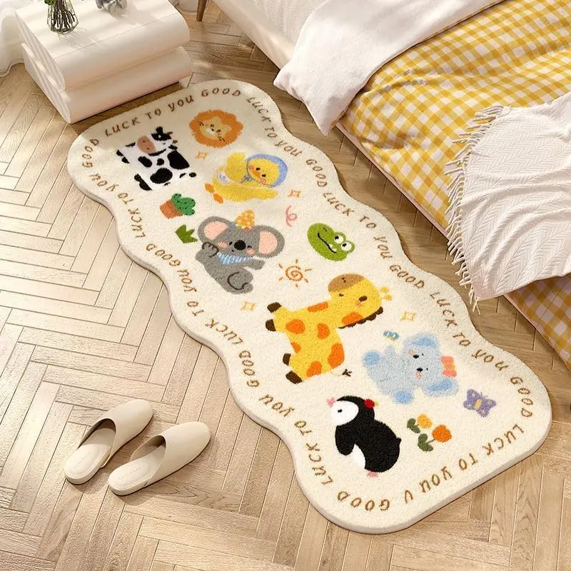 VIKAMA Cartoon Rules Carpet - Children's Bedroom Side Rug - Soft and Comfortable - Living Room Floor Mat - Home Decoration
VIKAMA Cartoon Rules Carpet - Children's Bedroom Side Rug - Soft and Comfortable - Living Room Floor Mat - Home Decoration