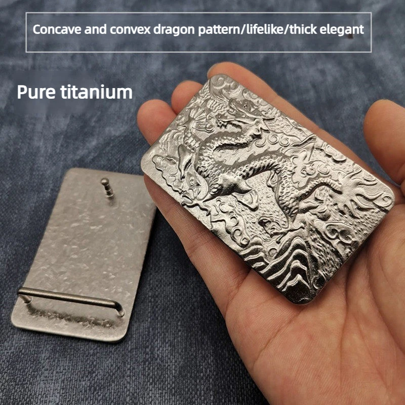 1pcs Classic Dragon Pattern Solid Titanium Belt Buckle Men Business Leather Waist Accessories 35mm Anti-Allergy Belt Clasp Head
1pcs Classic Dragon Pattern Solid Titanium Belt Buckle Men Business Leather Waist Accessories 35mm Anti-Allergy Belt Clasp Head