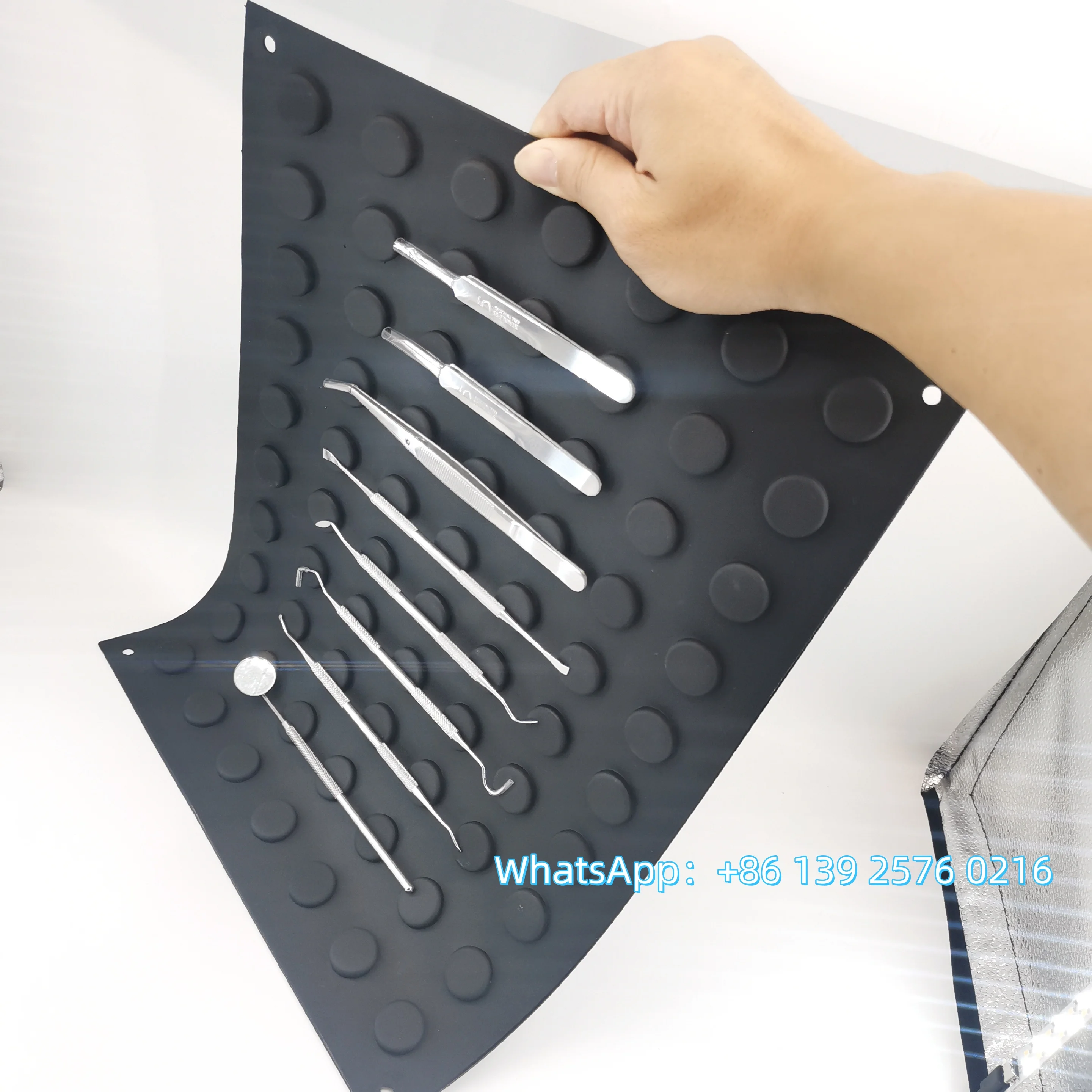Magnetic Mat Beauty Pedicure Tools Mats Magnet Adsorption Stainless Steel Instrument Non-Slip Accessories Pad
Magnetic Mat Beauty Pedicure Tools Mats Magnet Adsorption Stainless Steel Instrument Non-Slip Accessories Pad