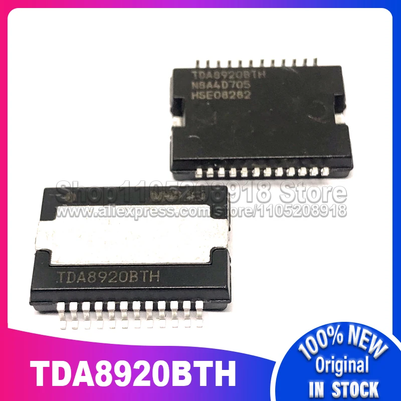 1 шт./лот TDA8920BTH HSOP24 100% новый оригинальный запас
1 шт./лот TDA8920BTH HSOP24 100% новый оригинальный запас