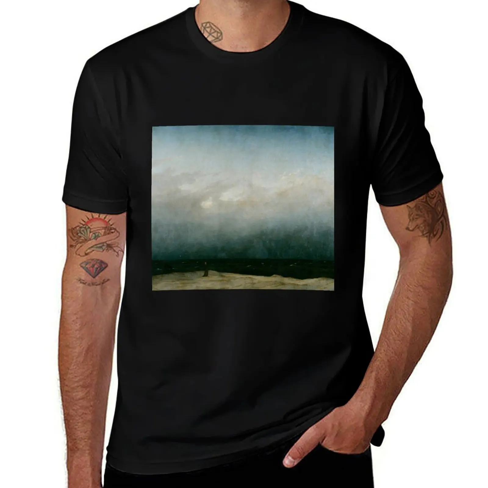 Caspar David Friedrich - Monk by the Sea T-Shirt t shirts for man graphic tees cotton t shirt pack T-Shirt 
Caspar David Friedrich - Monk by the Sea T-Shirt t shirts for man graphic tees cotton t shirt pack T-Shirt