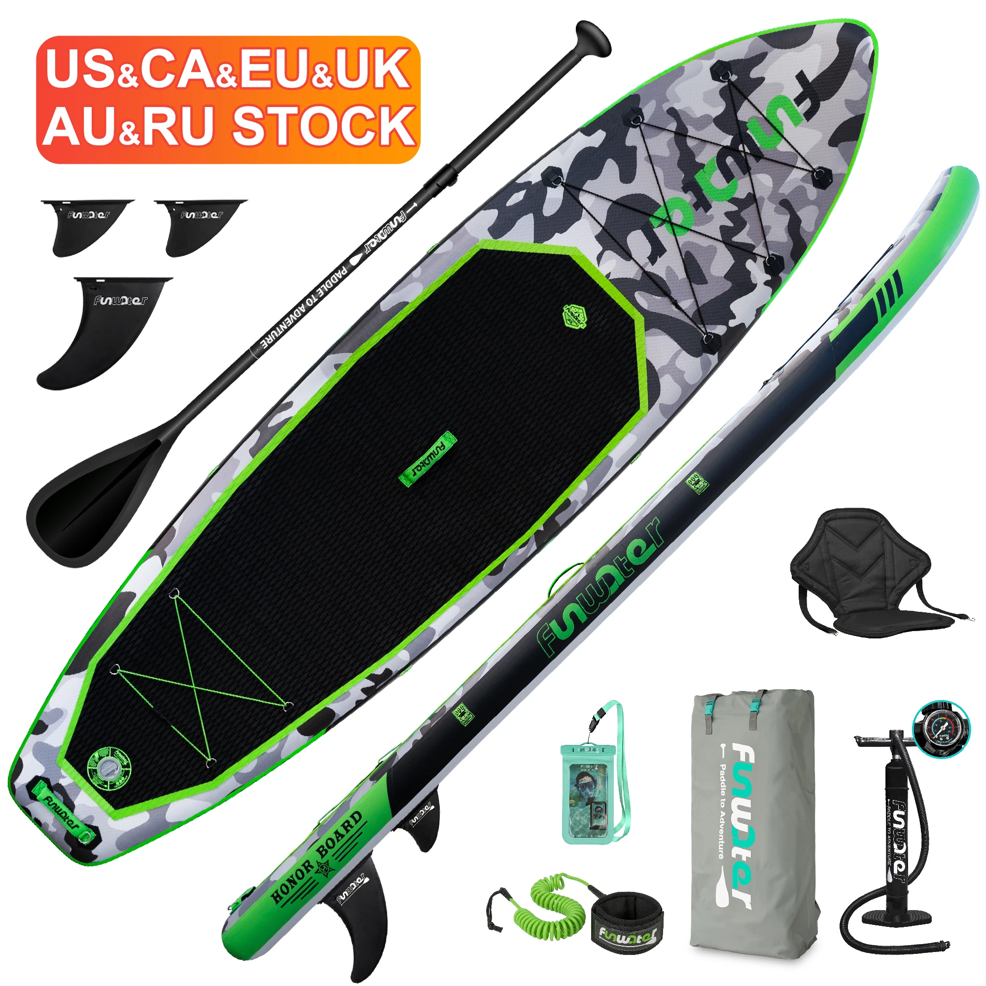 FUNWATER Dropshipping OEM 11' Surfboard Stand up Black Paddle Board for Sale sup Water Sporting Surfing Surfboard Paddleboard
FUNWATER Dropshipping OEM 11' Surfboard Stand up Black Paddle Board for Sale sup Water Sporting Surfing Surfboard Paddleboard