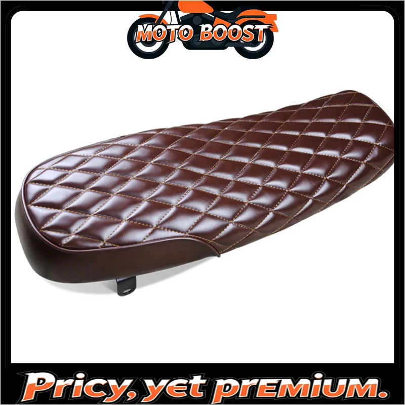 640mm Universal High Quality Vintage Motorcycle Seat Handwork Classic Motorbike Suture Grid Seat Cushion MASH125 MASH250 MUTT125
640mm Universal High Quality Vintage Motorcycle Seat Handwork Classic Motorbike Suture Grid Seat Cushion MASH125 MASH250 MUTT125