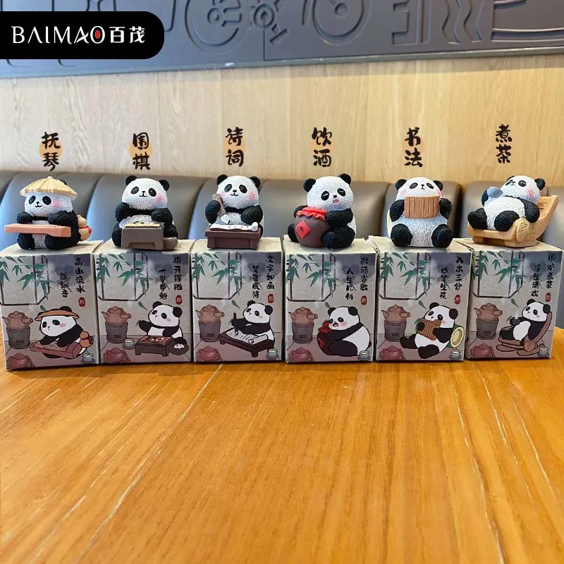 Resin panda ornament, creative car home desktop decoration, cute animal doll
Resin panda ornament, creative car home desktop decoration, cute animal doll