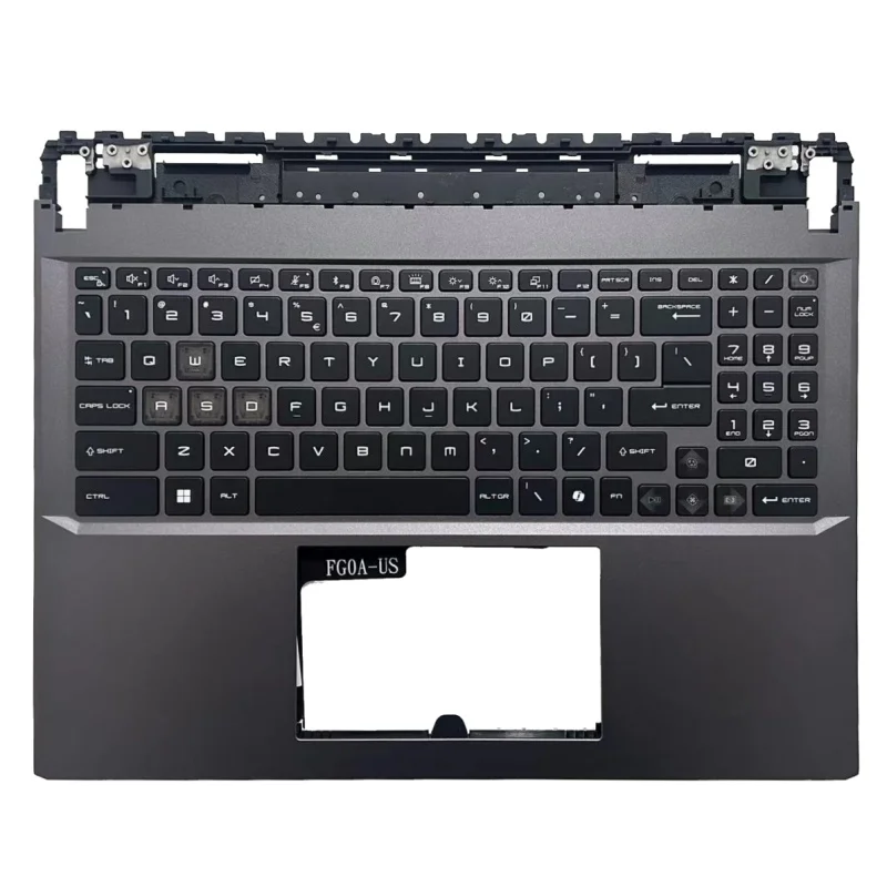 New For GP68 MS-15M1 15M2 Upper Case Palmrest Cover Shell KB Bezel Backlit keyboard Gray
New For GP68 MS-15M1 15M2 Upper Case Palmrest Cover Shell KB Bezel Backlit keyboard Gray