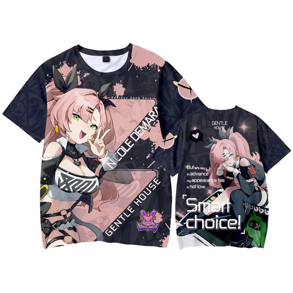 ARPG Game Zenless Zone Zero Graphic 3D Print T Shirts New Games Honkai Impact ZZZ TShirt Men Clothes O-Neck Top
ARPG Game Zenless Zone Zero Graphic 3D Print T Shirts New Games Honkai Impact ZZZ TShirt Men Clothes O-Neck Top